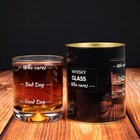 Szklanka do whisky Who cares wieczór panieński Froster Szklanka do whisky Who cares wieczór panieński Froster