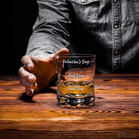 Szklanka do whisky na Walentynki śmieszny prezent Froster Szklanka do whisky na Walentynki śmieszny prezent Froster
