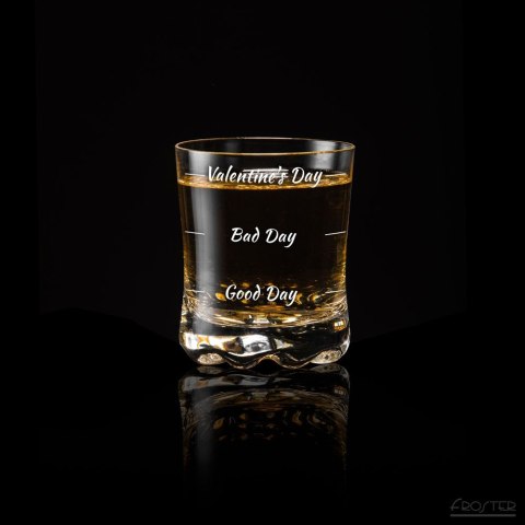 Szklanka do whisky na Walentynki śmieszny prezent Froster Szklanka do whisky na Walentynki śmieszny prezent Froster