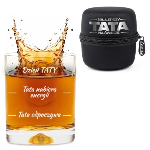 Szklanka do whisky w tubie dla Taty - Prezent dla Taty - na Dzień Ojca Froster Szklanka do whisky w tubie dla Taty - Prezent dla Taty - na Dzień Ojca Froster