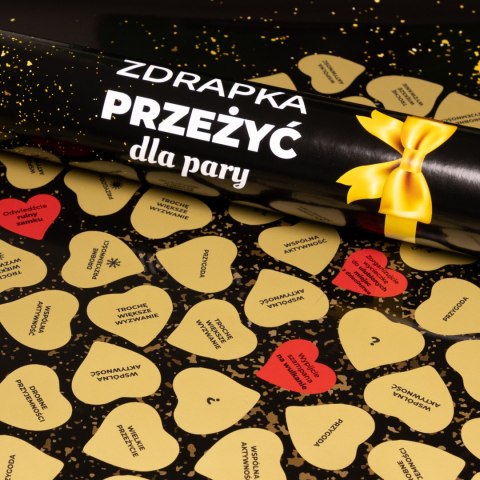 Zdrapka Przeżyć dla Pary plakat do zdrapywania Froster Zdrapka Przeżyć dla Pary plakat do zdrapywania Froster