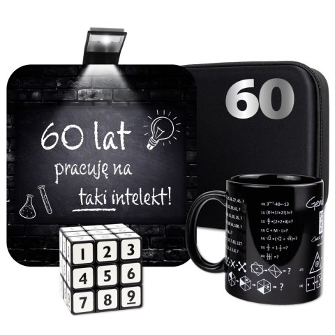 Zestaw Prezentowy na 60 urodziny Geniusza - prezent dla mądrego 60 latka Froster Zestaw Prezentowy na 60 urodziny Geniusza - prezent dla mądrego 60 latka Froster