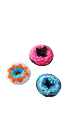 3 pary skarpetek w kształcie donutów