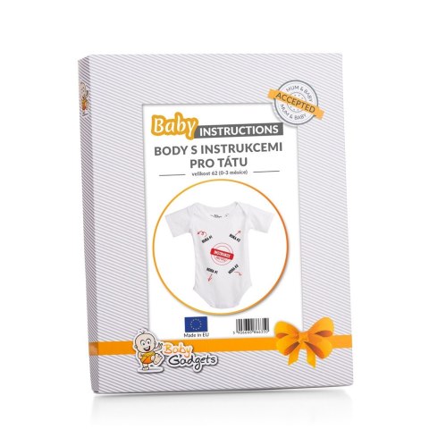 Baby Instructions - Body z instrukcją dla Taty (CZ) Baby Gadgets Baby Instructions - Body z instrukcją dla Taty (CZ) Baby Gadgets