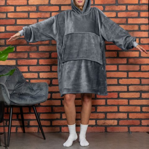 Bluzair Koco Bluza Oversize z Kapturem Polska 4w1 Froster Bluzair Koco Bluza Oversize z Kapturem Polska 4w1 Froster