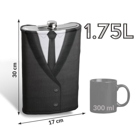 Gigantyczna Piersiówka Gentleman dla chłopaka Froster Gigantyczna Piersiówka Gentleman dla chłopaka Froster