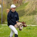 Hobby Horse Skippi Karmel A3 - kantar i wodze w zestawie - beżowy Skippi