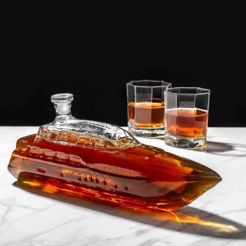 Karafka Jacht do whisky 1L - prezent na urodziny - prezent dla faceta Froster Karafka Jacht do whisky 1L - prezent na urodziny - prezent dla faceta Froster