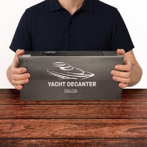 Karafka Jacht do whisky 1L - prezent na urodziny - prezent dla faceta Froster Karafka Jacht do whisky 1L - prezent na urodziny - prezent dla faceta Froster