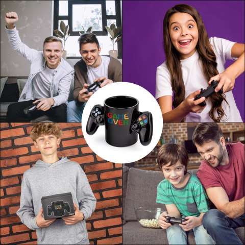 Kubek Pad dla Gracza - Game Over - dla komputerowca - taty - brat - męża Froster Kubek Pad dla Gracza - Game Over - dla komputerowca - taty - brat - męża Froster