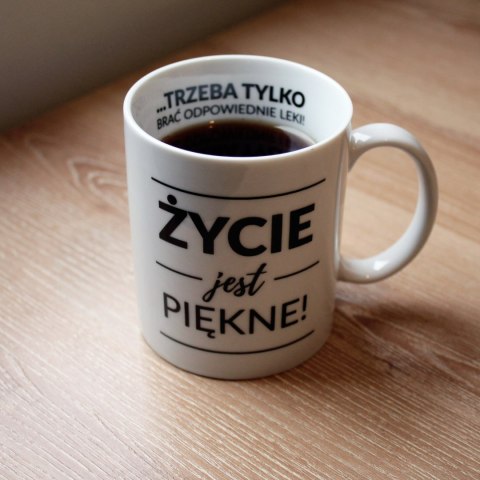 Kubek Życie jest piękne Froster Kubek Życie jest piękne Froster