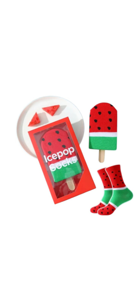 Skarpetki lody arbuzowe Skarpetki lody arbuzowe