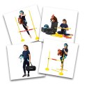 Przeszkoda do skakania Skippi - lekka -przenośnia - bezpieczna - Hobby Horse Skippi
