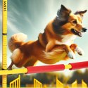 Przeszkoda do skakania Skippi - lekka -przenośnia - bezpieczna - Hobby Horse Skippi