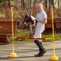 Przeszkoda do skakania Skippi - lekka -przenośnia - bezpieczna - Hobby Horse Skippi