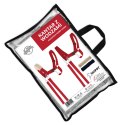 Zestaw Skippi - Hobby Horse Gniady - Derka szary i brąz - Kantar czerwony Skippi