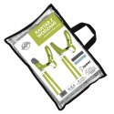 Zestaw Skippi - Hobby Horse Gniady - Derka szary i brąz - Kantar j-zielony Skippi