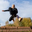 Zestaw Skippi - Hobby Horse czarny i dodatkowy kantar - szary Skippi