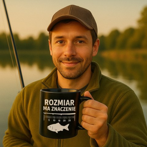 Gigantyczny Kubek dla Wędkarza - Rozmiar ma znaczenie - Prezent dla Taty Froster
