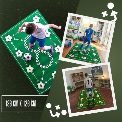 Mata do piłki nożnej Sprintigo ProMat XXL 180x120 - prezent dla dziecka Sprintigo