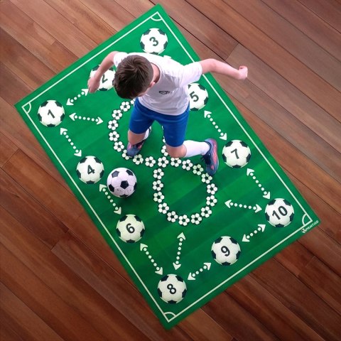 Mata do piłki nożnej Sprintigo ProMat XXL 180x120 - prezent dla dziecka Sprintigo