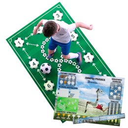 Mata piłkarska Sprintigo ProMat XXL 180x120 i Zdrapka Piłkarza - zestaw Sprintigo