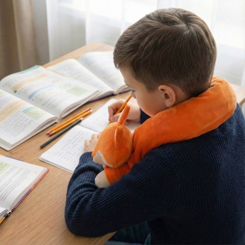 Sensonis Przytulanka Obciążeniowa Lisek - regulacja wagi, funkcja grzania Sensonis