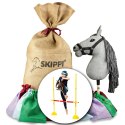 Worek prezentowy Hobby Horse Skippi z koniem szarym i przeszkodą Skippi