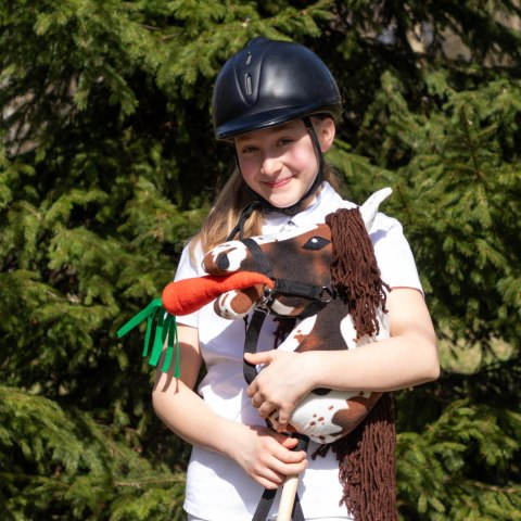 Zestaw Skippi - Hobby Horse Gniado - srokaty - Derka wrzos i śliwka Skippi